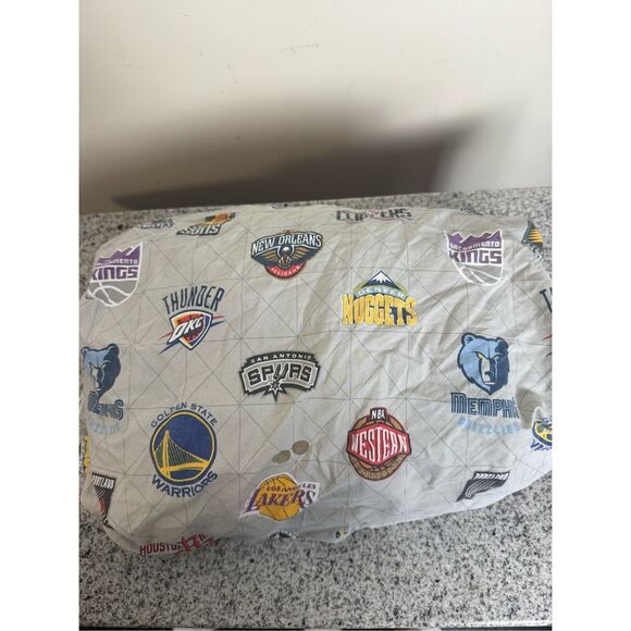Pottery Barn Teen Twin NBA Eastern Conference Comforter Sheet Set Pillowcase100% - Picture 4 of 11